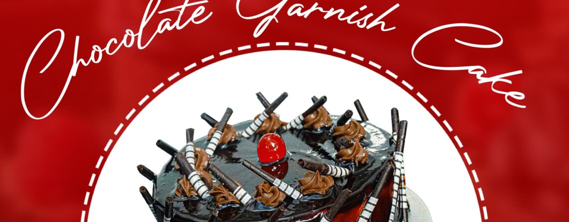 Chocolate Garnish Cake